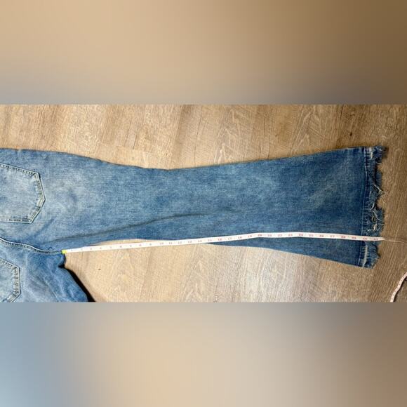 Shyanne Light Blue Flare Western Bootcut Jeans - Picture 9 of 9